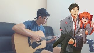 Gekkan Shoujo Nozakikun OP  Kimi ja Nakya Dame Mitai Acoustic Guitar Cover [upl. by Hiller]