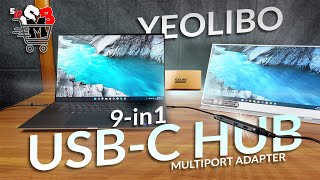 Yeolibo 9in1 USB C Hub Multiport Adapter [upl. by Gerick81]