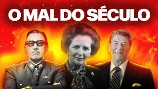 O QUE É O NEOLIBERALISMO  PINOCHET THATCHER E REAGAN  Professor Ricardo Leães [upl. by Ardiedal]