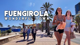 Fuengirola Spain Wonderful Town April 2024 Update Costa del Sol  Málaga 4K [upl. by Akinat]