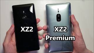 Sony Xperia XZ2 Premium Unboxing Hands on vs XZ Premium [upl. by Wiskind258]