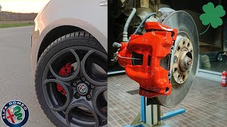 Giulietta  Brake Caliper Paintjob [upl. by Enait752]