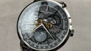 Vacheron Constantin Traditionnelle Complete Calendar Openface 4020T000GB655 Luxury Watch Review [upl. by Betthezel]