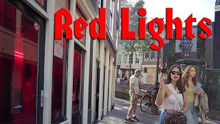 Amsterdam walk Red Light District narrated [upl. by Auoy]