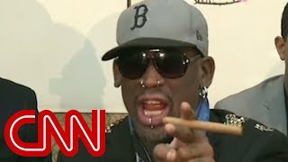 Dennis Rodman gets fiery with CNNs Chris Cuomo [upl. by Ikkir]