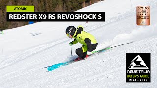 Atomic Redster X9RS Revoshock S  NeveItalia SkiTest 20242025 [upl. by Cobb]