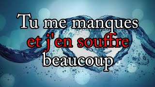 💕 Mon amour tu me manques et jen souffre ❤ 💝❣️ Poème damour touchant [upl. by Burnight]