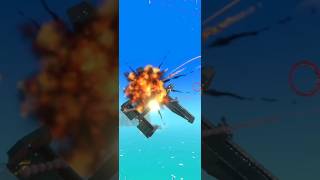 Missile backfires causing plane to crash trailmakers [upl. by Gettings]