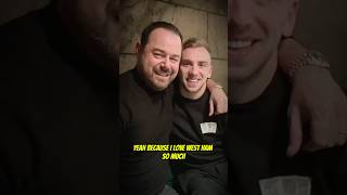 Danny Dyer on first time meeting Jarrod Bowen 😂footballtiktok football westham [upl. by Anaehr891]