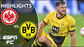 🚨 6GOAL THRILLER 🚨 Eintracht Frankfurt vs Borussia Dortmund  Bundesliga Highlights  ESPN FC [upl. by Yanad972]