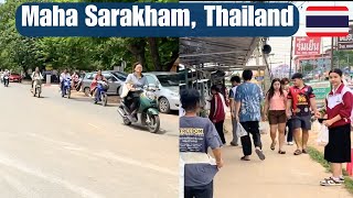 Maha Sarakham The young peoples capital of Issan Thailand [upl. by Gnurt]