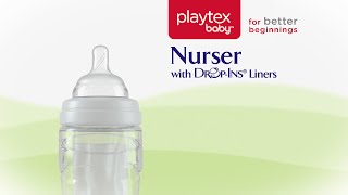 Playtex Baby® Nurser with DropIns – Closer to Natural [upl. by Christoffer712]