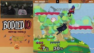 NSE  Maher Marth vs Rich Falco  Singles  Div 1 Winners Quarterfinal  Bodied 10 [upl. by Flin]