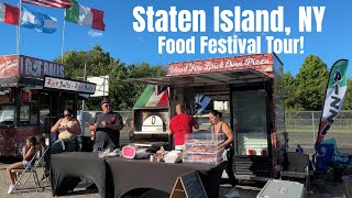 Food Truck Festival Tour Staten Island NY [upl. by Valora572]