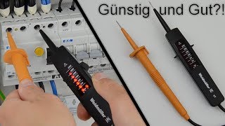 Günstiger zweipoliger Spannungsprüfer Weidmüller VT  Günstig und Gut  Vorstellung  Review [upl. by Asiaj]