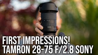 Tamron 2875mm f28  Sony a7III  REAL WORLD WEDDING SAMPLE FOOTAGE UPDATE IN DESCRIPTION BOX [upl. by Alicirp]