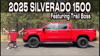 Heres my 2025 Chevy Silverado 1500 this Week featuring the TrailBoss on Everyman Driver [upl. by Nagiam665]