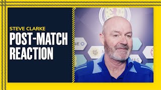 Steve Clarke PostMatch Reaction  Poland 12 Scotland [upl. by Nwahsan]