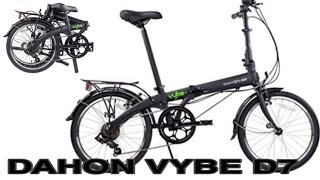 DAHON VYBE D7 FOLDING BIKE [upl. by Imoyn]