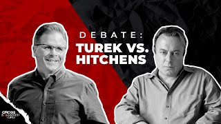 What Best Explains Reality Theism or Atheism Frank Turek vs Christopher Hitchens [upl. by Llenyt]