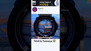 1Vs3 in Yasnaya 😰  pubgmobile bgmi india pubg waitferend [upl. by Kiah925]