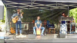 Rockversion WHISKEY IN THE JAR Irish Folk Stadtteilfest Kempten OstHoch3 2024 Violine Gitarre Cajon [upl. by Tait]