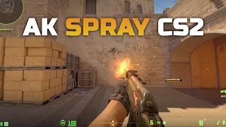 How to AK Spray in CS2 2024 [upl. by Elfie49]