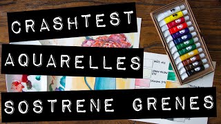 CrashTest Aquarelles Sostrene Grenes [upl. by Amis234]