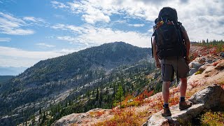 Backpacking the Bitterroot Mountains  Grave Peak Loop  Colt Lake amp Wind Lakes [upl. by Inait]