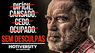 SEM DESCULPAS EM 2024  Melhor Discurso Motivacional Sobre Autodisciplina Arnold Schwarzenegger [upl. by Ynnelg]