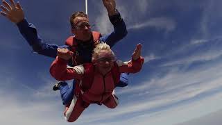 Extreme Tandemsprong 13000Ft Texel Monique 23062019 [upl. by Peckham]