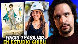 LA MENTIRA DE LA COLOMBIANA QUE TRABAJÓ EN STUDIO GHIBLI [upl. by Itnaihc]