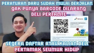 Cara buat barcode pertalite subsidi terbaru 5 menit langsung jadi [upl. by Frolick924]