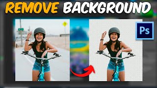 How to Remove Background in Photoshop Step By Step 2024 [upl. by Atterual]