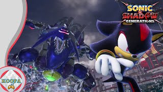 SONIC X SHADOW GENERATIONS FR  Combat contre Metal Overlord [upl. by Ardnak]