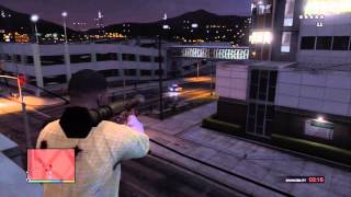 GTA V Rampage With God Mode Cheat [upl. by Ocsic]