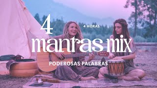 4 Horas de Mantras Música Relajante y Sanadora para Meditación Yoga y Bienestar [upl. by Karolyn]