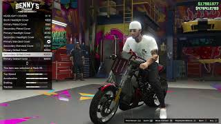 GTA Online • Customise the Principe Diabolus Custom • At Bennys Original Motorworks • 🔧🪛 [upl. by Inimak393]