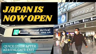 Japan is now Open  Quick guide  After arrival gate at Chubu International airport Nagoya [upl. by Casta456]