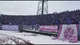 Gebzespor tribünlerinden Karagümrüğe Gönderme [upl. by Kopple]