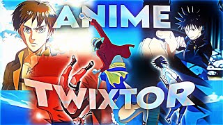 Anime Mix Twixtor Clips 4K 60FPS [upl. by Allyn]