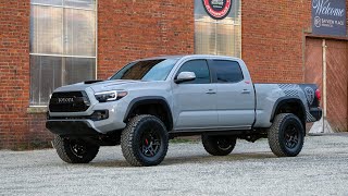 2018 Toyota Tacoma TRD Custom Lifted in Cement Grey [upl. by Nelleoj246]