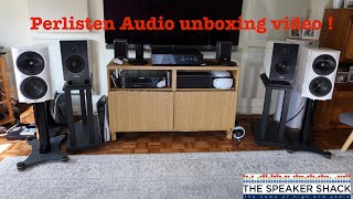 Perlisten Audio S4b unboxing video [upl. by Laris18]