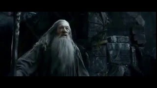 Gandalf vs Sauron the hobbit desolation of smaug [upl. by Ayrolg]