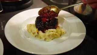 I COOK  Pan Fried Venison with Raspberry Sauce Celeriac amp Potato Mash with Broccoli [upl. by Coward449]