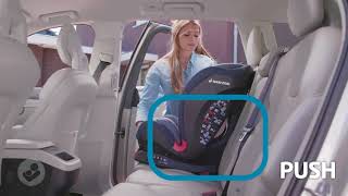 MaxiCosi  Titan Car seat  How to Install with IsoFix [upl. by Greeson]