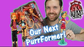 Monster High Freak Du Chic Toralei Doll Review and Comparison [upl. by Tserof]