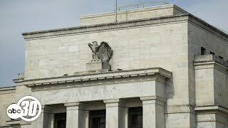 Fed cuts interest rates a half point in landmark policy shift [upl. by Znerol]