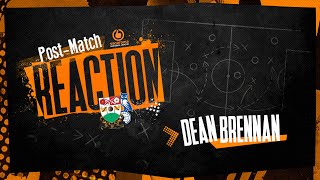 Dean Brennan Reaction  Barnet FC 14 Oldham Athletic [upl. by Aziaf]