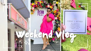 Weekend Vlog  BOA appointment Femfest payday routine Jo Borkett unboxing shopping and more [upl. by Weissmann]